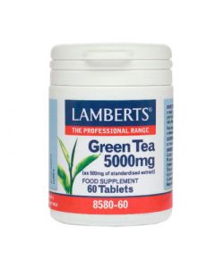 Lamberts Green Tea 5000mg 60 Tabs Πράσινο Τσάι