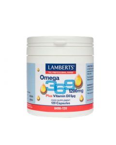 Lamberts Omega 3-6-9 1200mg 120 Caps Fatty acids