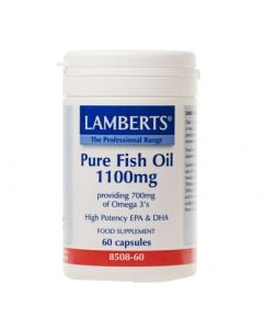 Lamberts Pure Fish Oil 1100mg 60 Caps Ιχθυέλαιο