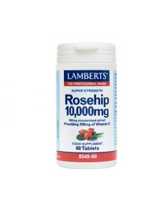 Lamberts Rosehip 10.000mg 60 Tabs Καρποί Αγριοτριανταφυλλιάς
