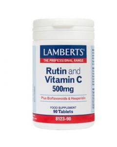 Lamberts Rutin and Vitamin C 500mg 90 Tabs με Bιοφλαβονοειδή