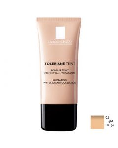 La Roche Posay Toleriane Teint Creme D'Eau Hydratante 30ml Make up 02 Light Beige for Normal and Dry Skin