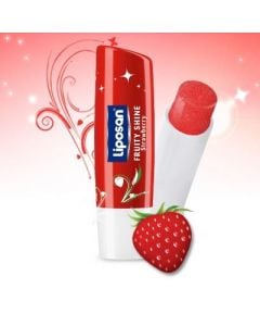 Liposan Fruity Shine 85072 Strawberry 4,8gr Ενυδατικό Χειλιών Λάμψη Φράουλα