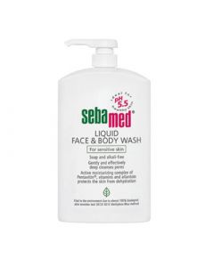 Sebamed Liquid Wash 1000ml Body and Face Cleanser for Sensitive Skin