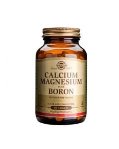 Solgar Calcium Magnesium Plus Boron 100 Tabs