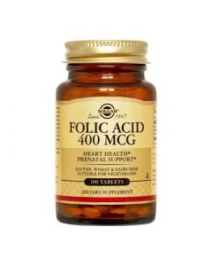 Solgar Folic Acid 400μg 100 Tabs