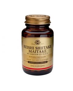 Solgar Reishi Shitake Maitake Mushroom Extract 50 Veg. Caps