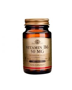 Solgar Vitamin B-6 50mg 100 Tabs