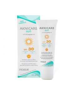 Synchroline Aknicare Face Sun Cream SPF30 50ml Αντιηλιακή Κρέμα Προσώπου