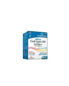 Vitabiotics Ultra 2 in 1 Cod Liver Oil 60 Caps