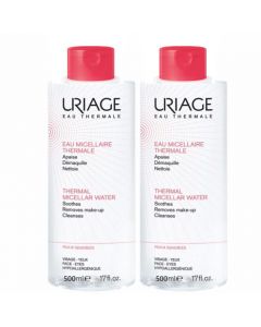 Uriage Thermal Micellar Water 2 x 500ml Sensitive Skin