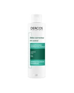 Vichy Dercos Sebo Corrector Oil Control Treatment Shampoo 200ml