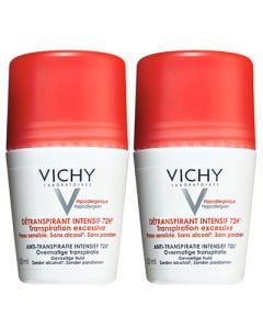 Vichy Deodorant Detranspirant intensif 72H 2 x 50ml