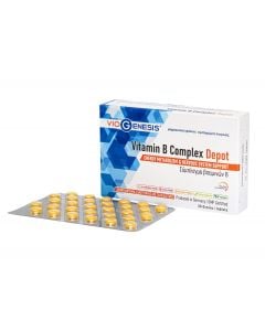 VioGenesis Vitamin B Complex Depot 30 Tabs