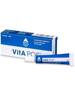 Vita-Pos Eye Ointment Οφθαλμική Αλοιφή με Βιταμίνη Α 5gr