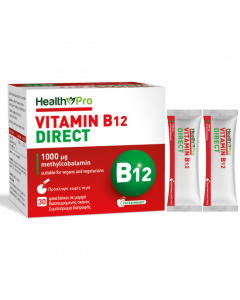 Health Pro Vitamin B12 Direct 1000μg Μεθυλκοβαλαμίνη 30 Φακελίσκοι