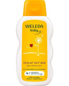 Weleda Baby Good Night Bath Βρεφικό Αφρόλουτρο με Καλέντουλα & Λεβάντα 200ml