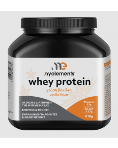 My Elements Whey Protein Συμπλήρωμα Διατροφής Με Πρωτεϊνες & Μείγμα Βιταμινών Με Γεύση Βανίλια 810gr