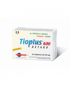 Bionat Tioplus 600 Retard 30 δισκία για Ανακούφιση των Συμπτωμάτων του Νευροπαθητικού Πόνου