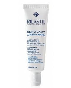 Rilastil Xerolact Crema Mani Repairing Hand Cream 30ml Αναπλαστική & Ενυδατική Κρέμα Χεριών