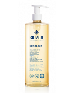 Rilastil Xerolact Cleansing Oil 750ml Ελαιώδες Καθαριστικό Προσώπου & Σώματος