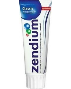 Zendium Toothpaste Classic 75ml Οδοντόκρεμα Καθημερινής Χρήσης Για Προστασία Δοντιών & Ούλων