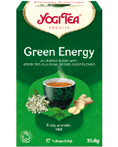 Yogi Tea Organic Πράσινο Τσάι Για Ενέργεια, 17 Φακελάκια