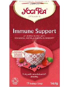 Yogi Tea Organic Τσάι Για Την Ενίσχυση Του Ανοσοποιητικού, 17 Φακελάκια