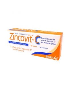 Health Aid Zincovit C Μασώμενη 60 Tabs