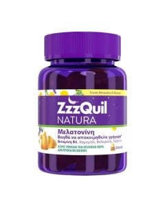 ZzzQuil Natura Συμπλήρωμα Διατροφής Με Mελατονίνη Γεύση Μπανάνα & Μάνγκο 30 Ζελεδάκια