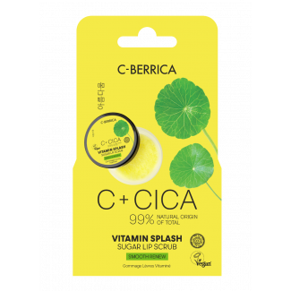 Natura Siberica C-Berrica C+ Cica Vitamin Splash Sugar Scrub Χειλιών 10ml