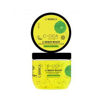 Natura Siberica C-Berrica C+ Cica C-Nergy Boost Scrub Σώματος για Λάμψη & Ομοιόμορφο Τόνο 200ml