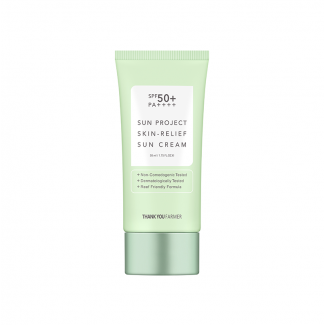 Thank You Farmer Sun Project Skin Relief SPF50+ Αντηλιακή Λοσιόν Προσώπου για Επιδερμίδα με Ακμή 50ml