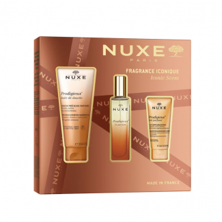 Nuxe Promo Fragrance Iconic Scent Prodigieux Άρωμα 30ml & Αφρόλουτρο 100ml & Ενυδατικό Γαλάκτωμα Σώματος 30ml