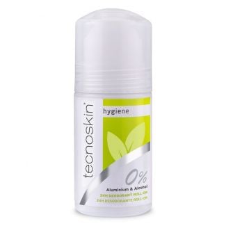 Tecnoskin Hygiene 24H Αποσμητικό Roll-On με 0% Αλουμίνιο & Αλκοόλη 50ml