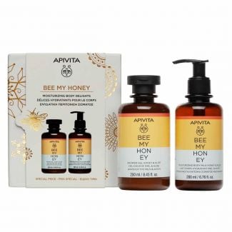Apivita Promo Bee My Honey Body Care Set with Shower Gel 250ml & Moisturizing Body Milk 200ml