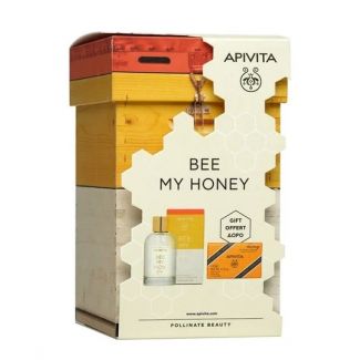 Apivita Promo Bee My Honey Eau De Toilette, 100ml & GIFT Apivita Natural Soap Honey, 125gr