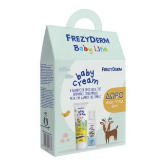Frezyderm Baby Cream 175ml + Baby Foam 80ml
