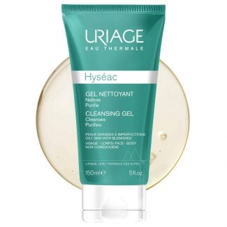 Uriage Hyseac Cleansing Gel 150ml Τζελ για Βαθύ Καθαρισμό