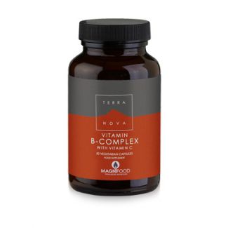 Terranova Vitamin B-Complex with Vitamin C 50 Caps Σύμπλεγμα Βιταμινών