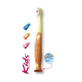 Elgydium Kids Splash Οδοντόβουρτσα για Παιδιά (2 έως 6 ετών) 1 Τεμάχιο