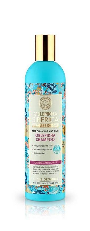  - Natura Siberica Oblepikha Shampoo for Normal - Oily Hair  400ml