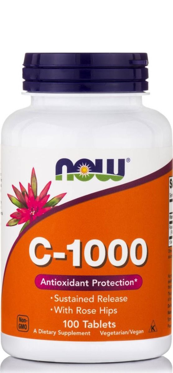 Bestpharmacy Gr Now Foods Vitamin C 1000 With Rose Hips Bioflavonoids Sustained Release 100tabs