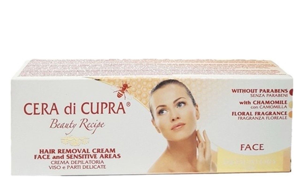  - Cera Di Cupra Hair Removal Cream Face & Sensitive Areas  50ml