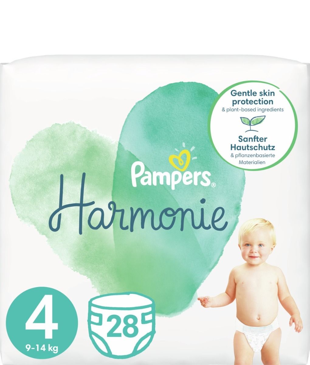 Pampers Harmonie Diaper pants size 4 (9kg-15kg) - 24 pcs