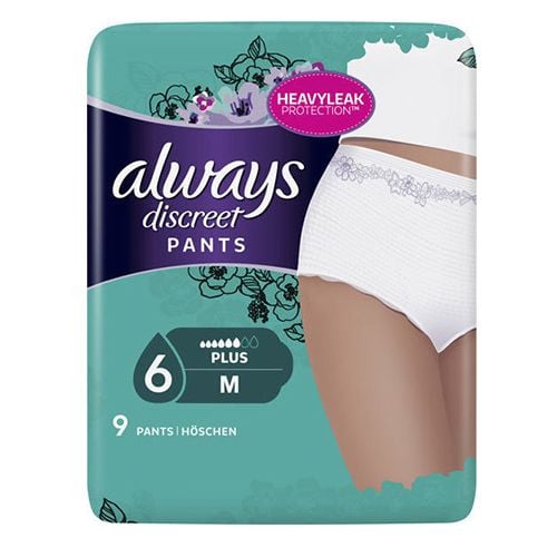  Always Discreet Pants Medium for Incontinence