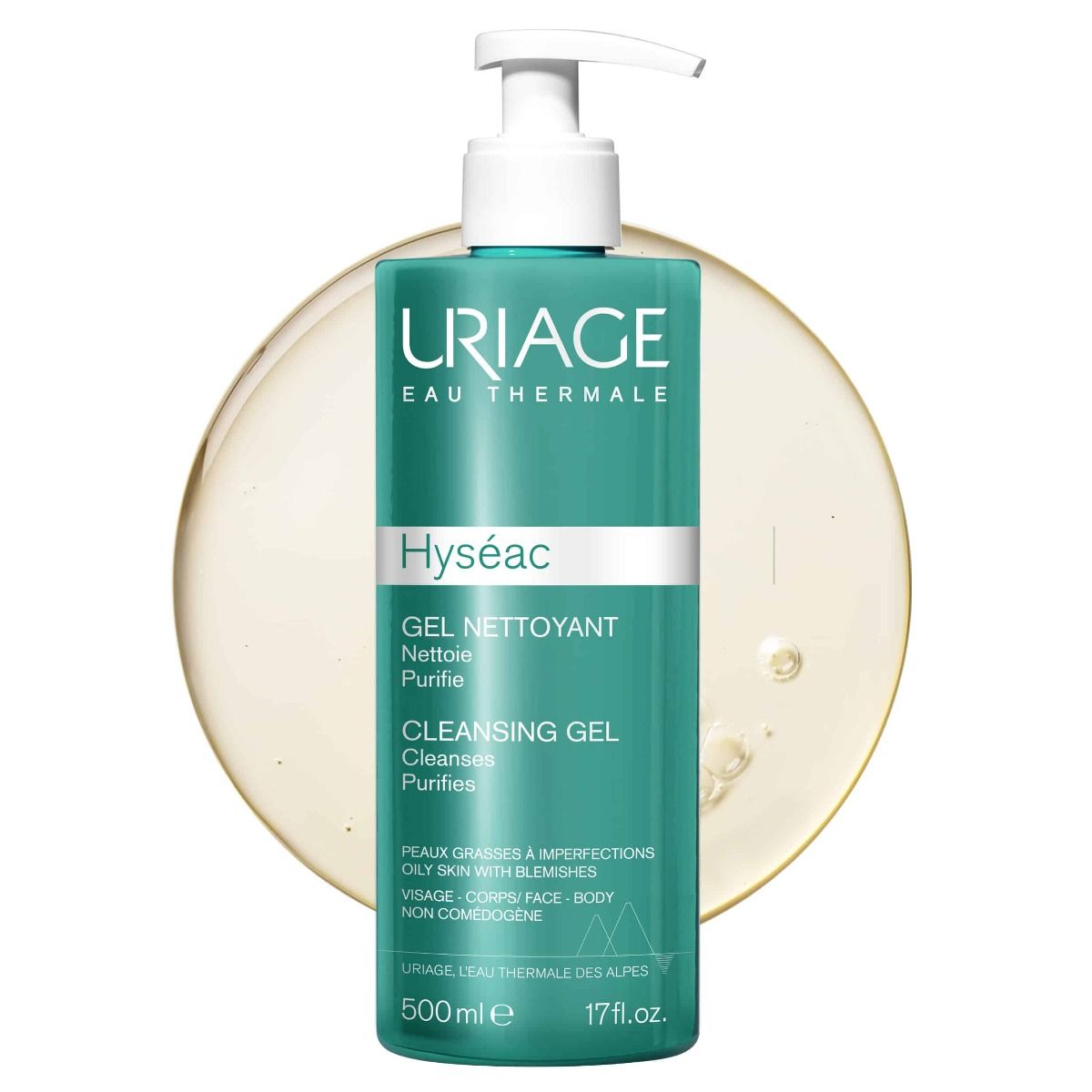 Uriage Hyseac Purifying Cleansing  Gel 500ml